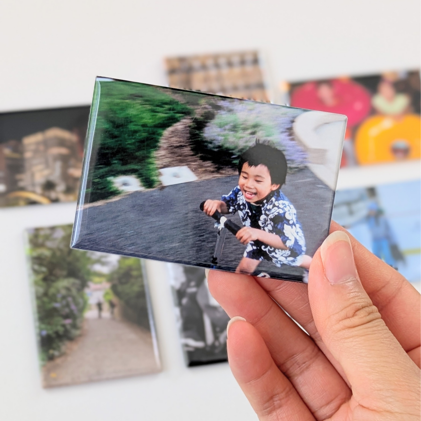 Custom Photo Magnets 6 Set